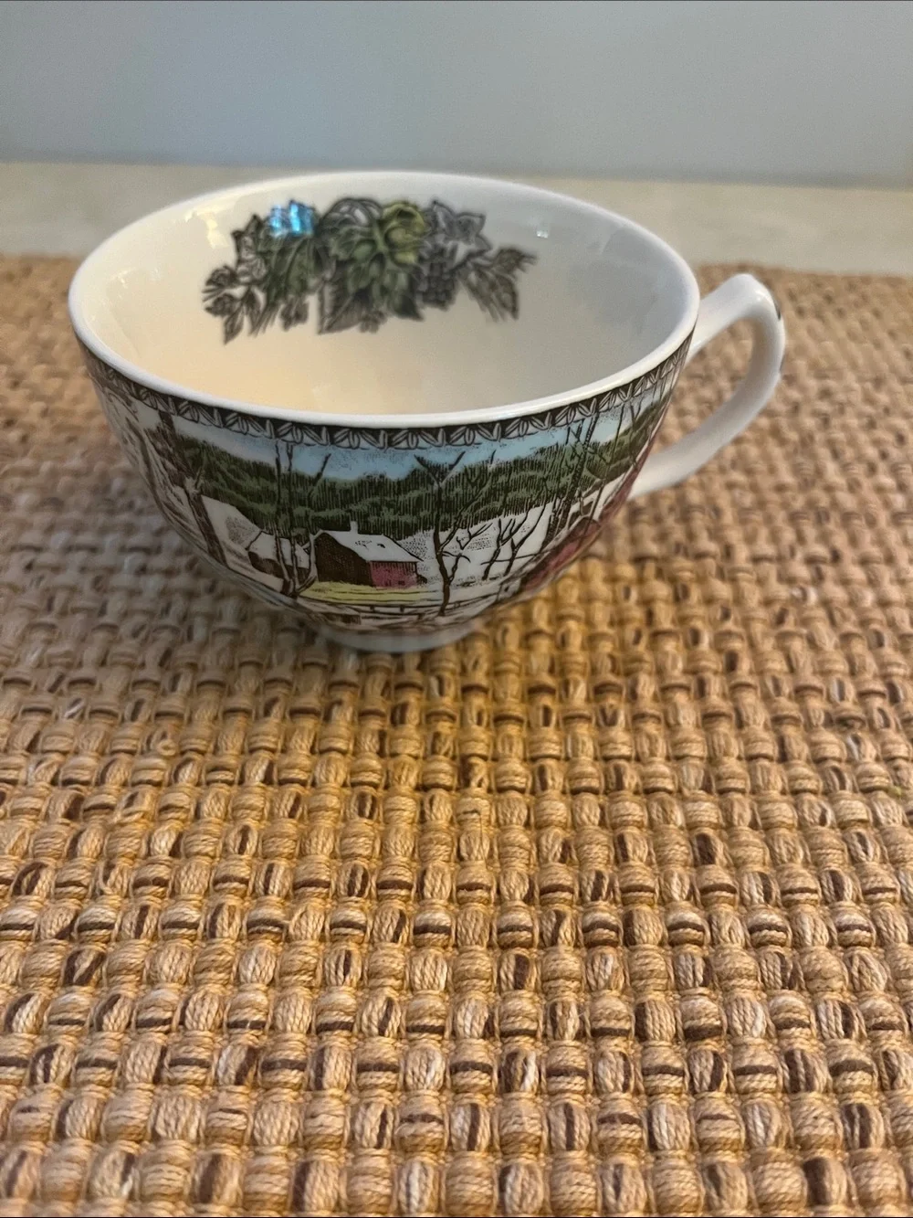 Vintage Friendly Village, by Johnson Brothers cup great replacement piece.